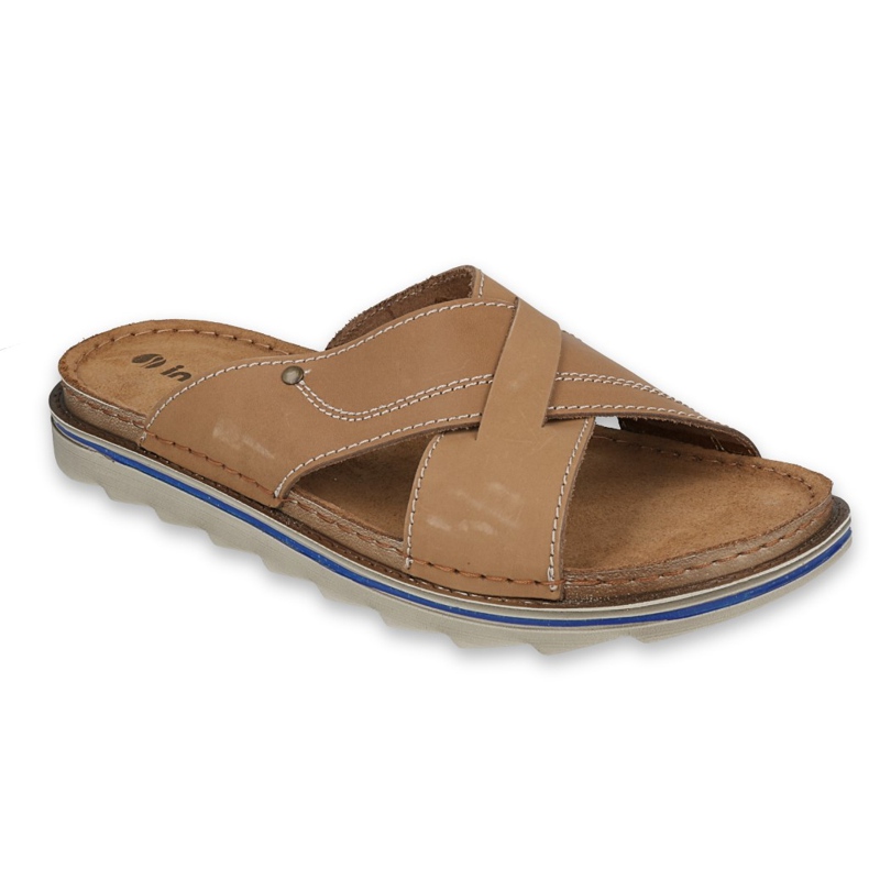 Inblu -tossut miesten kengät 158M007 beige