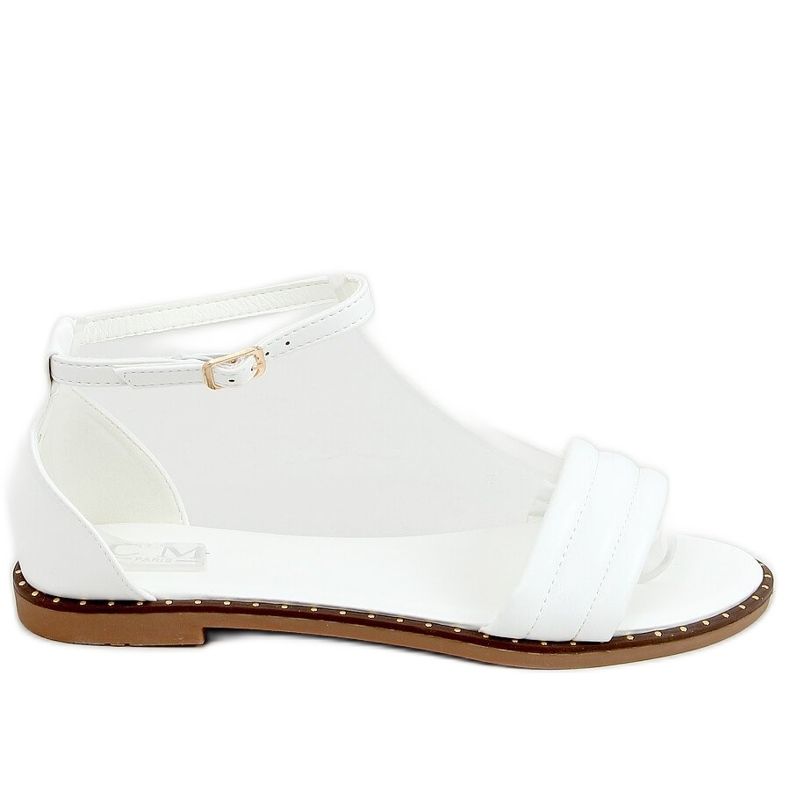 Valkoiset 55-93 valkoiset nilkkasandaalit valkoinen