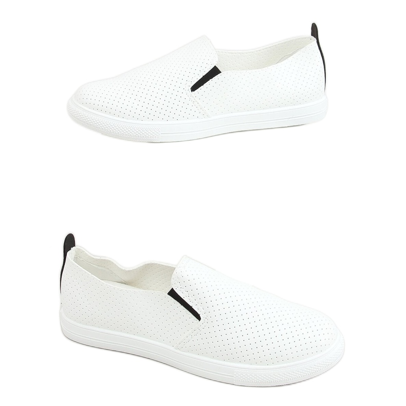 Slip-on tennarit valkoinen LA45 musta