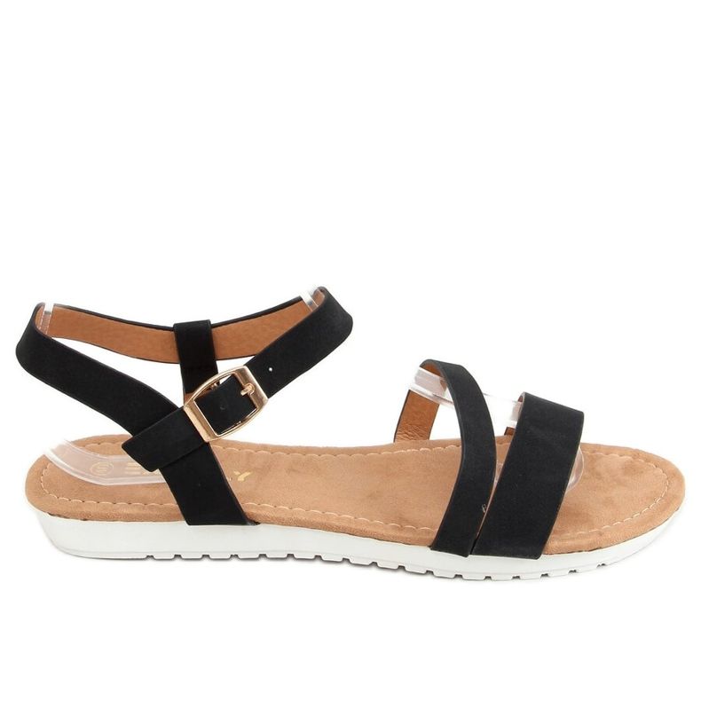 Mustat naisten sandaalit X570 Musta