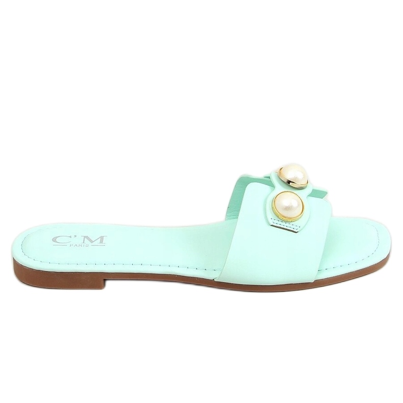 Tossut helmillä minttu 55-37 LT.GREEN vihreä