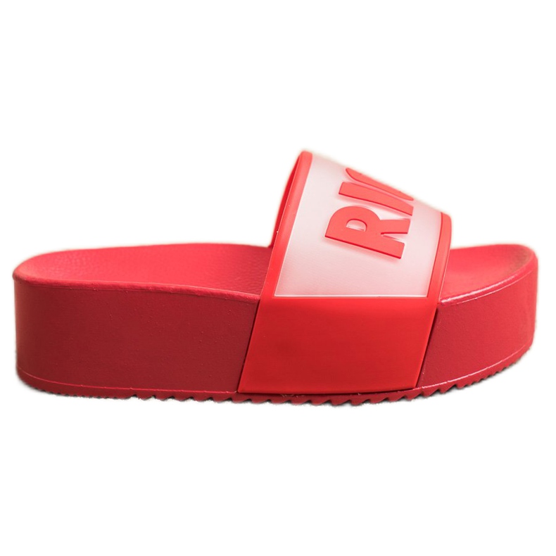 Small Swan Rich Platform -tossut punainen Small Swan Rich Platform -tossut punainen