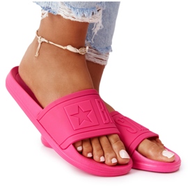 Naisten tossut Big Star HH274A039 Fuchsia vaaleanpunainen