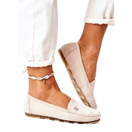 PS1 Naisten Mokkanahkakengät Beige Madelyn PS1 Naisten Mokkanahkakengät Beige Madelyn