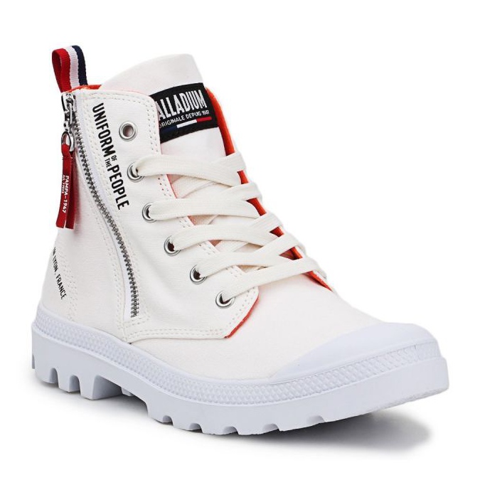 Palladium Pampa Hi Outz Puotp U 77023-116 kengät valkoinen sininen