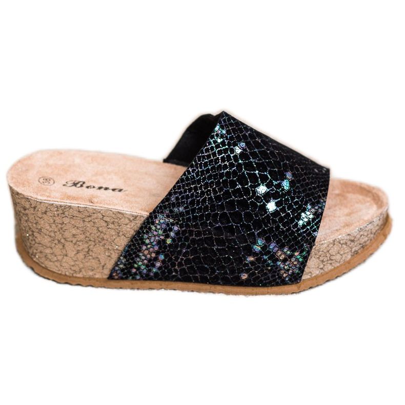 Bona Mustat kiilatossut