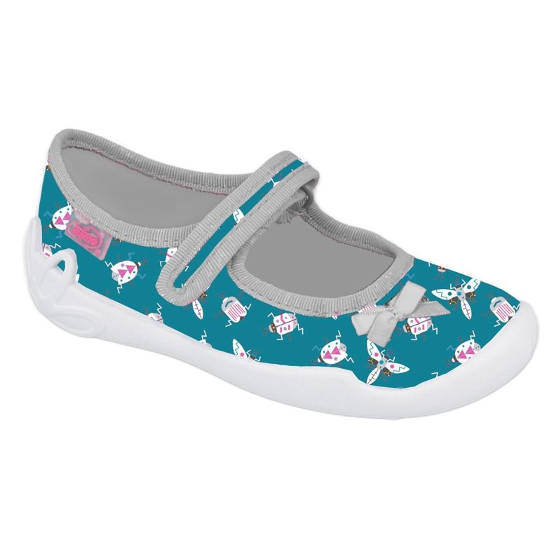 Befado lasten kengät 114X446 harmaa vihreä