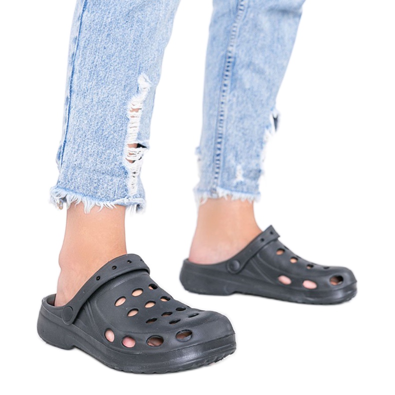 Mustat naisten Karolinos -tossut