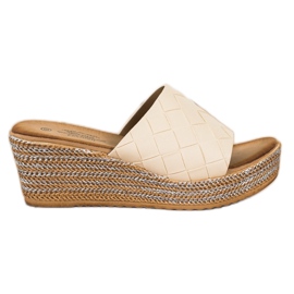 Bona Wedge sandaalit beige