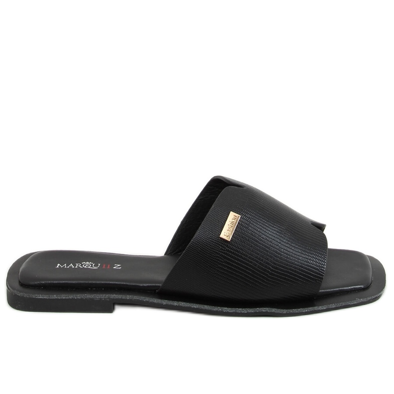 Mustat naisten mustat tossut 3526 Musta