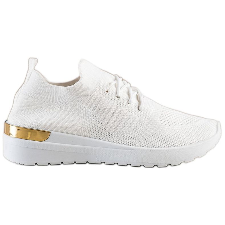 SHELOVET Mukavat Slip-On lenkkarit valkoinen