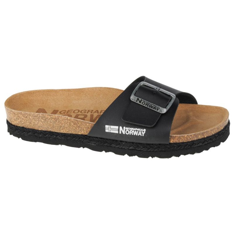 Geographical Norway Maantieteellinen Norja Sandalias Bios Pala Hebilla varvastossut W GNW20419-01 musta