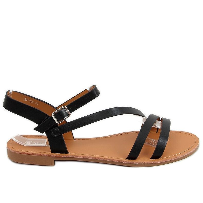 Mustat naisten sandaalit BH1651-SD Black