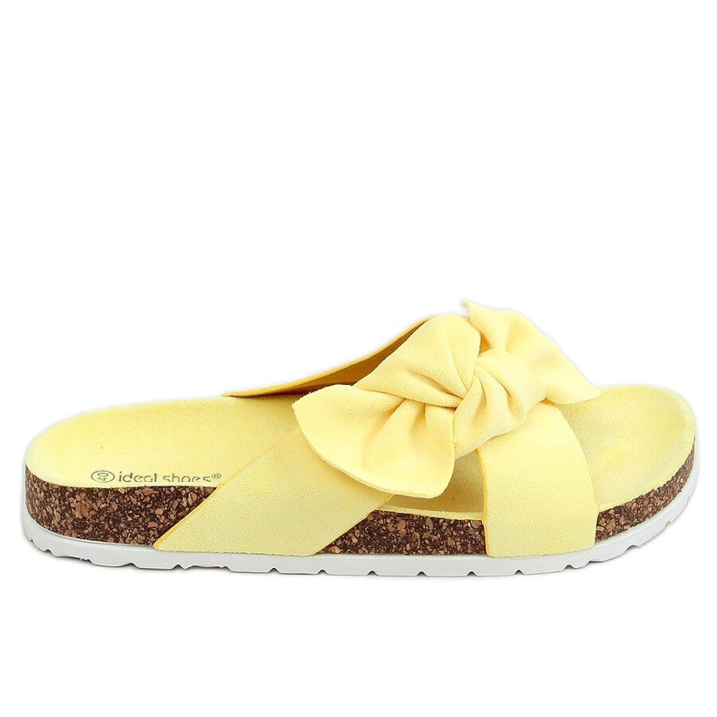 Keltaiset korkkitossut 7853 Keltainen