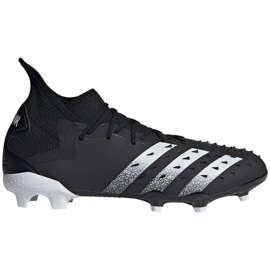 Adidas Predator Freak.2 Fg M S42979 jalkapallokengät valkoinen, valkoinen, musta musta