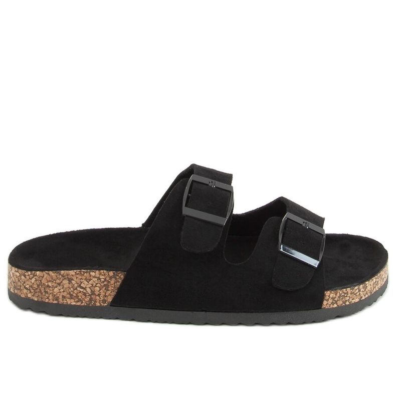 Musta korkkitossut MS10005 Musta