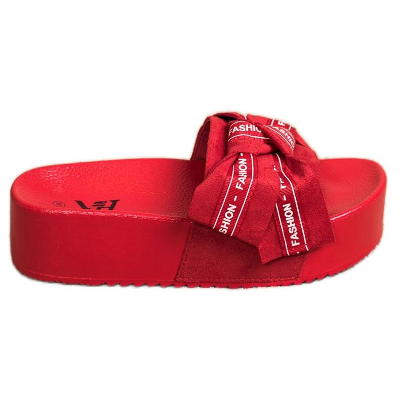 SHELOVET Muoti tossut keula punainen