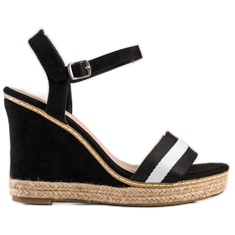 Kayla Korkeakorkoiset sandaalit musta