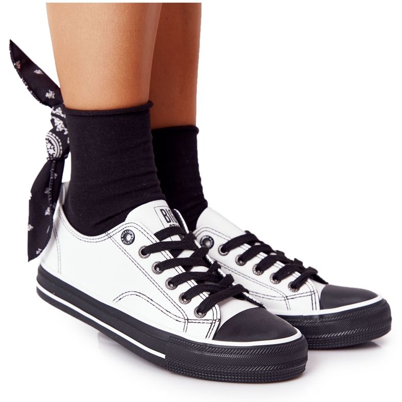 Naisten nahkakengät Big Star HH274147 Valkoinen ja musta