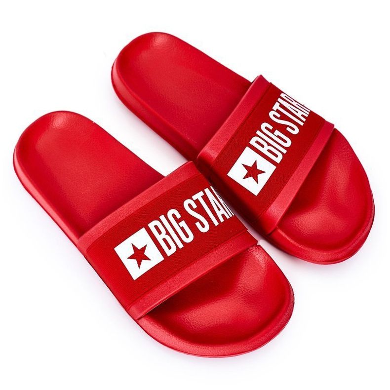 Miesten Big Star HH174832 Punaiset tossut punainen