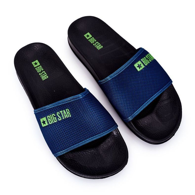 Miesten Big Star DD174708 laivastonsininen tossut