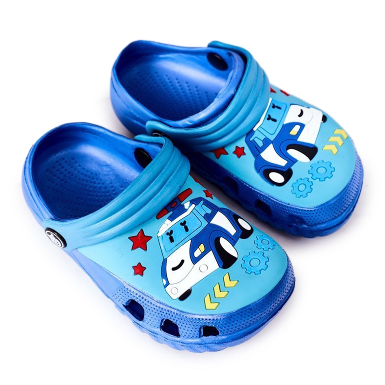 Lasten vaahtotossut Crocs Blue Turquoise Oscar sininen