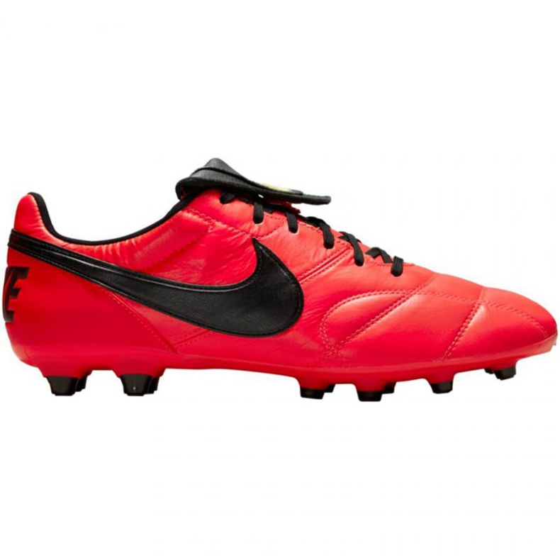 Nike Premier Ii Fg M 917803 607 jalkapallokengät punainen appelsiinit ja punaiset