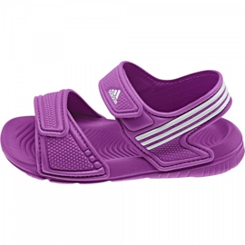 Adidas Akwah 9 Kids B40662 sandaalit violetti sininen