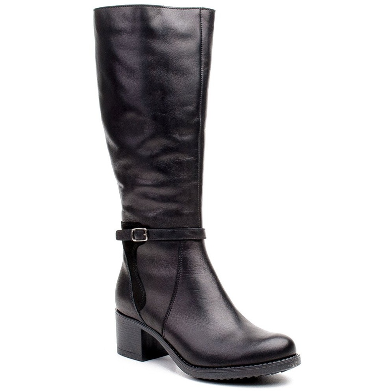 Marco Shoes Mukavat naisten saappaat 0928K pakkaspäiviin musta