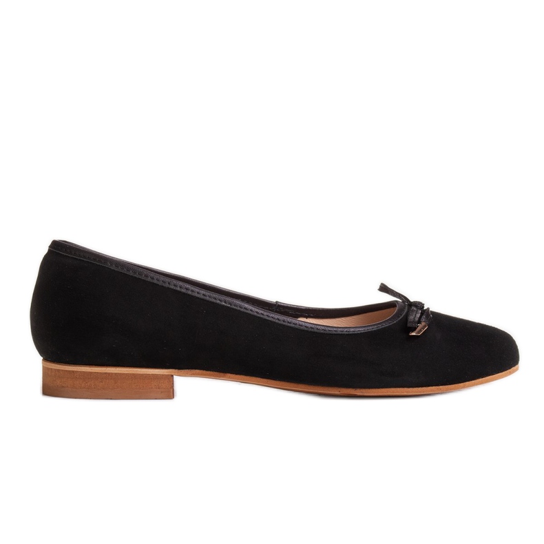 Marco Shoes Mokkanahkaiset 1152P -ballerinat, mustat