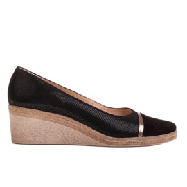 Marco Shoes Kengät 1205P Marco kiilalla musta