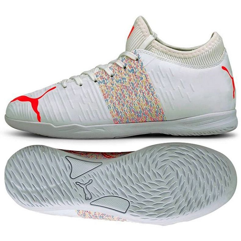 Puma Future Z 4.1 It Jr 106404 03 jalkapallokengät valkoinen valkoinen