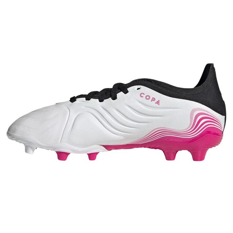 Adidas Copa Sense.1 Fg Jr FX1979 jalkapallokengät valkoinen valkoinen