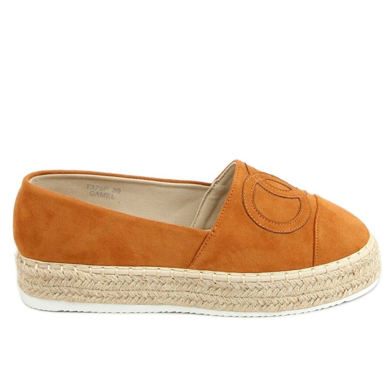 Espadrilles Camel T379P Camel ruskea
