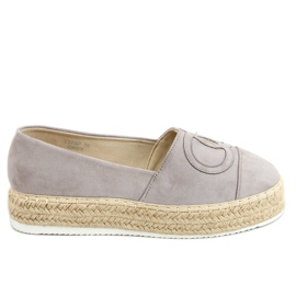 Harmaa Espadrillit T379P Harmaa