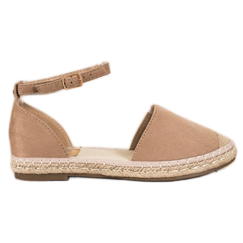 Kayla Beige Espadrillit soljella