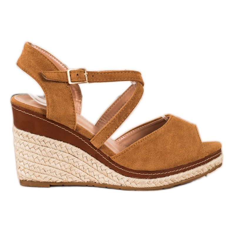 Sixth Sense Ruskeat sandaalit kiilassa