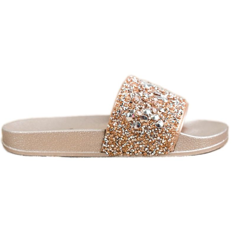 SHELOVET Tossut koristeilla kultainen