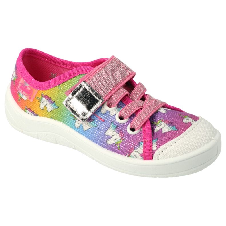 Befado lasten kengät 251X178 Unicorn sininen oranssi vaaleanpunainen hopea vihreä