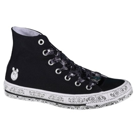 Converse X Miley Cyrus Chuck Taylor Hi All Star 162234C -kengät musta
