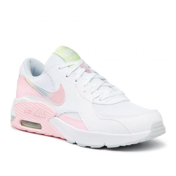 Nike Air Max Excee Gs Jr CW5829-100 valkoinen vaaleanpunainen