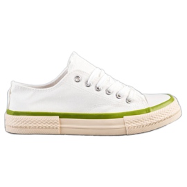 SHELOVET Lenkkarit Beige Platform valkoinen