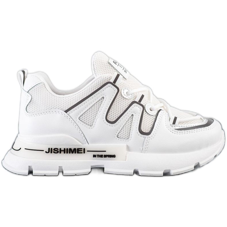 SHELOVET Valkoiset muoti lenkkarit valkoinen