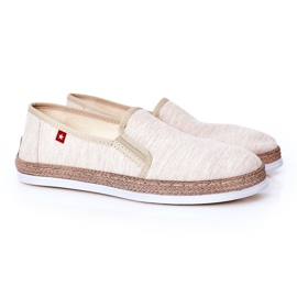 Miesten espadrillit Big Star HH176001 Beige