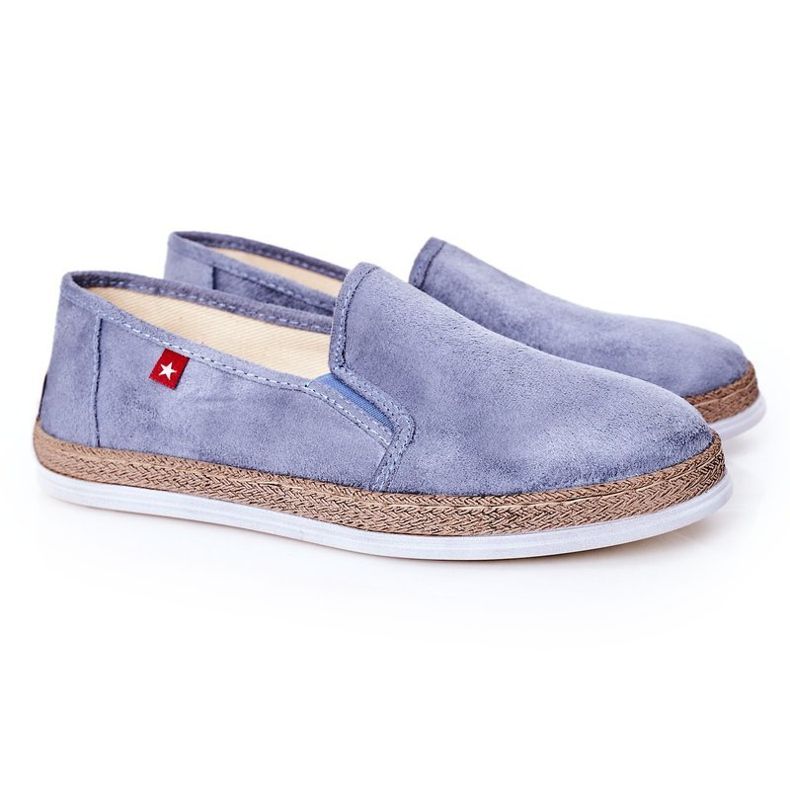 Miesten Suede Espadrilles Big Star HH176004 Sininen