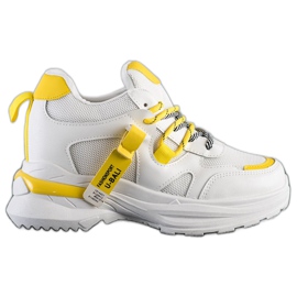 SHELOVET Valkoiset muoti lenkkarit valkoinen