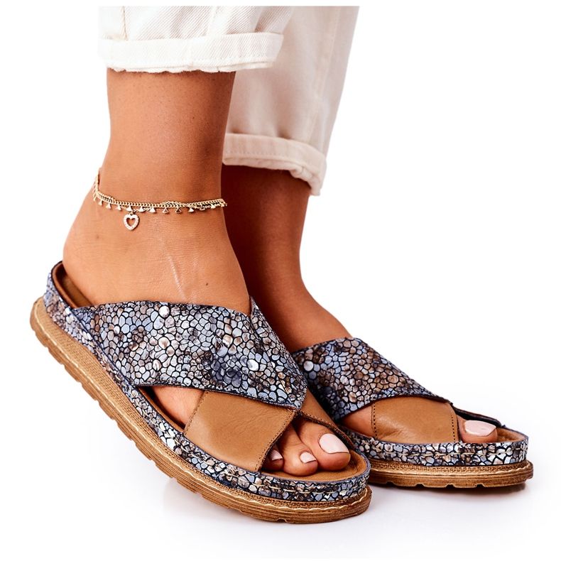 Nahkaprofiilitossut Maciejka 04986-02 Ruskea