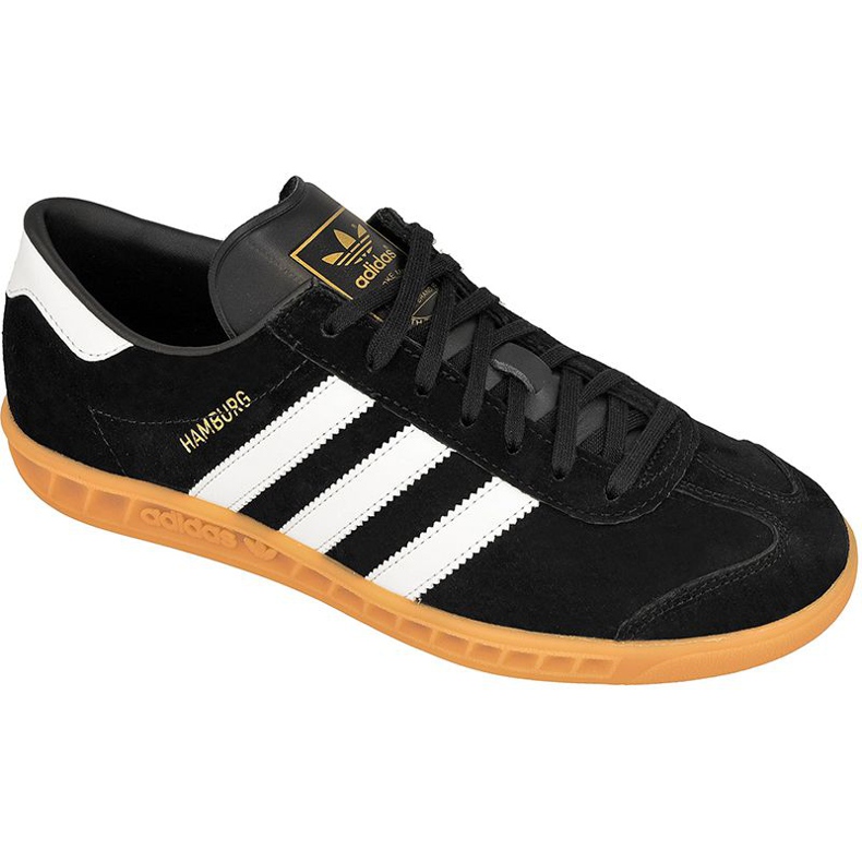 Adidas Originals Hamburg M S76696 kengät musta