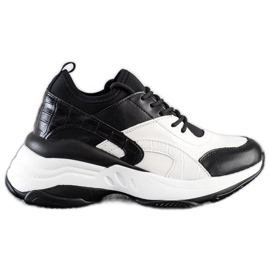 Melisa Sidotut klassiset lenkkarit valkoinen musta