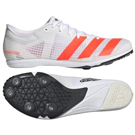 Adidas Distancestar W FY4095 juoksupiikit valkoinen